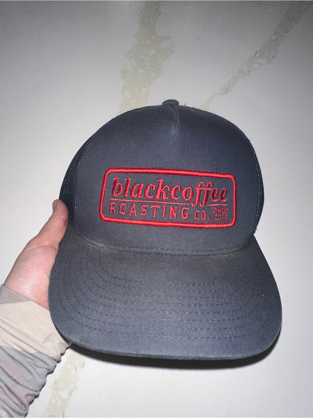Men’s Mesh “blackcoffee roasting co” Hat